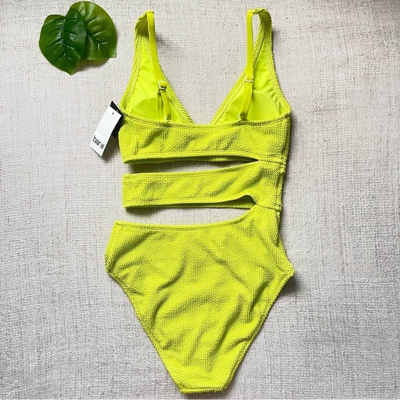 Bar III Cut-Out One-Piece Swimsuit - Size Small - Picture 3 of 3